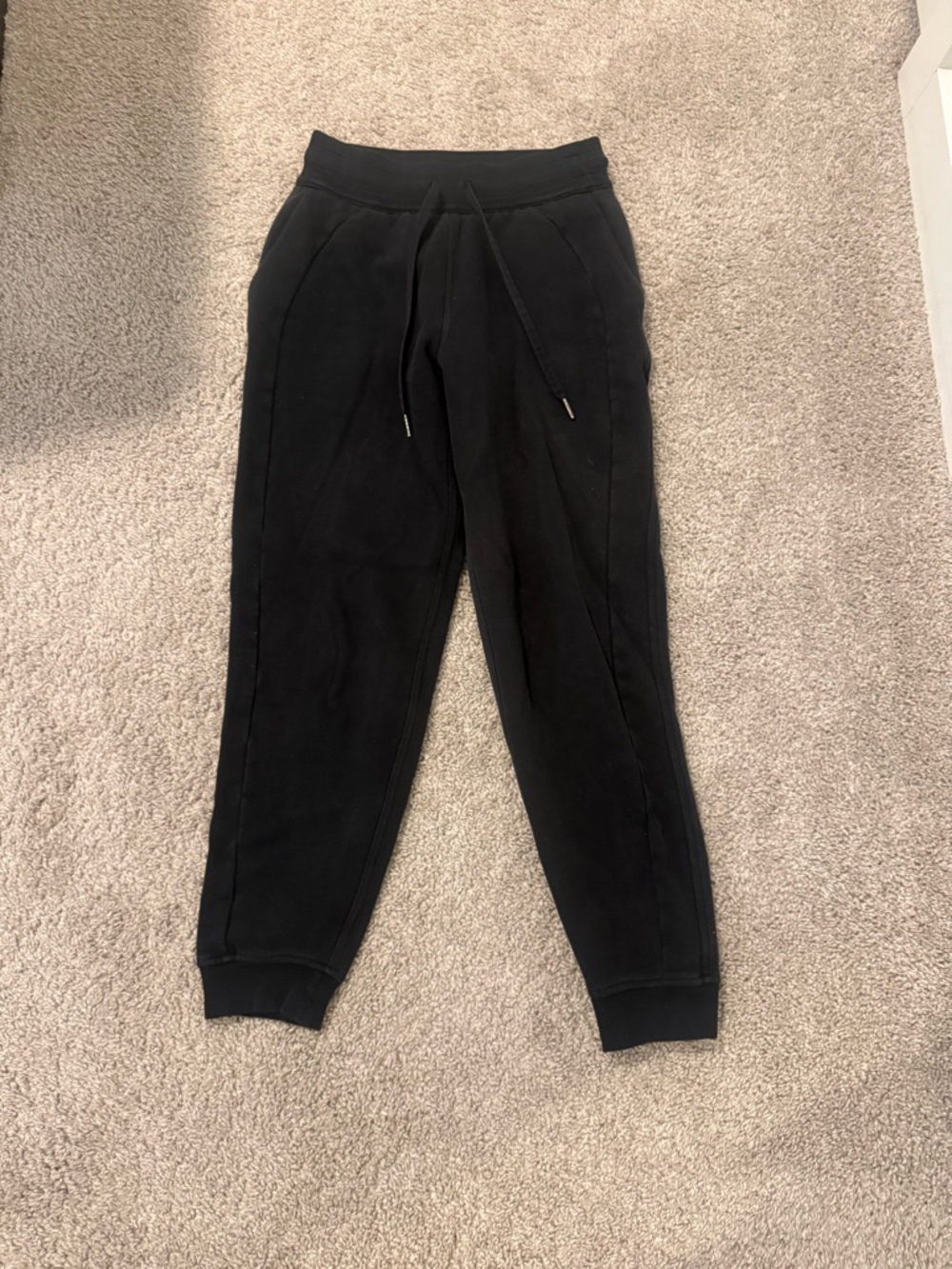 lululemon athletica Black Track Joggers
